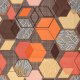 Print Geometry Brown